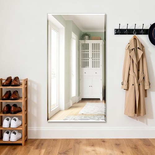 Frameless Wall Mirror 55” x 30“ Bathroom Mirror - Image 5