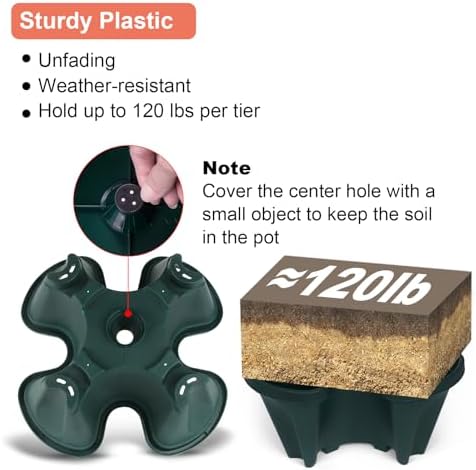 GameXcel Vertical Planter Tower - Image 6
