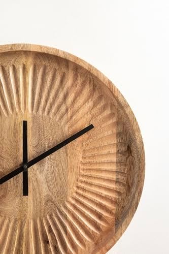 Kate and Laurel Grear Modern Numberless Round Wall Clock, 17 Inch Diameter - Image 5
