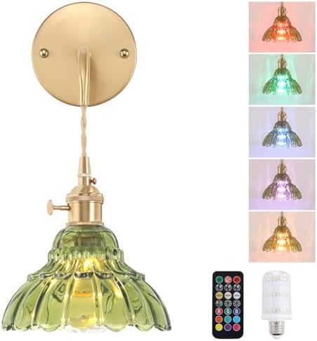 Shenmoyl Battery Operated Wall Sconce Wall Lamp by Shenmoyl