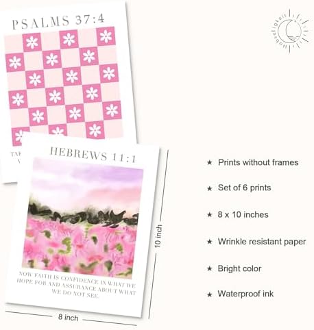Habseligkeit Unframed Pink Gradient Room Decor, Posters - Image 2
