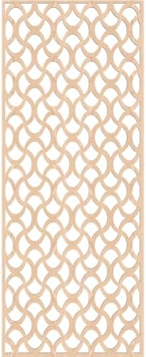 Resort Decorative Pierced Fretwork Wood Wall Panels, 19 3/8"W x 49 3/8"H x 1/4"T - Image 4