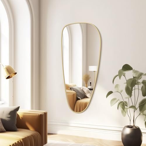 WallBeyond Asymmetrical Mirror, Irregular Wall Mirror, Wall Mirrors Decorative - Image 5