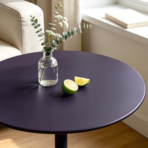 VEELIKE Dark Purple Peel and Stick Wallpaper Modern Deep Plum Wallpaper - Image 7