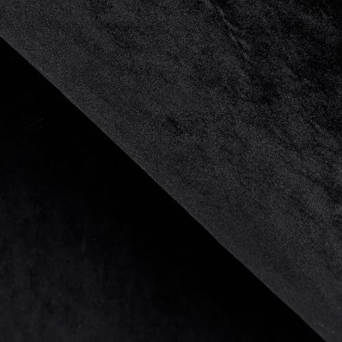 Black Velvet Fabric, Self Adhesive DIY Felt Sheets - Image 2