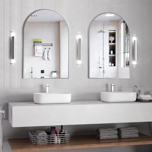 Wall Mounted Mirror, Arched Wall Mirror by NEUWEABY