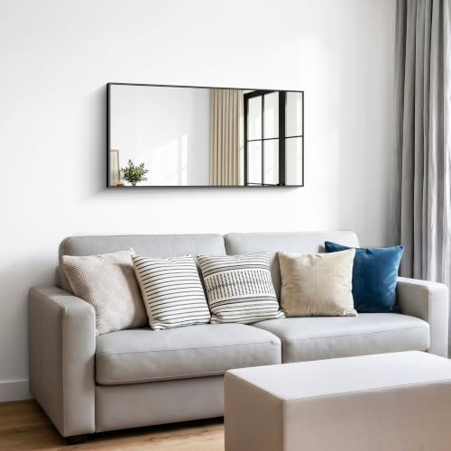 BONEWEI Bathroom Mirror, 18x36 inch Wall Mirror - Image 6