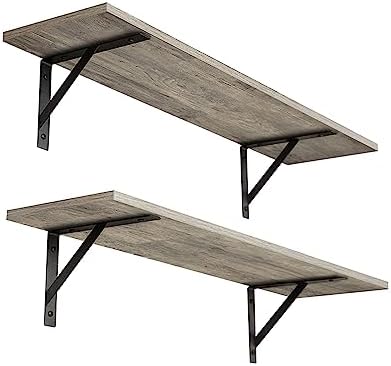 DINZI LVJ Wall Shelves, 23.6" Long Floating Shelves by DINZILVJ