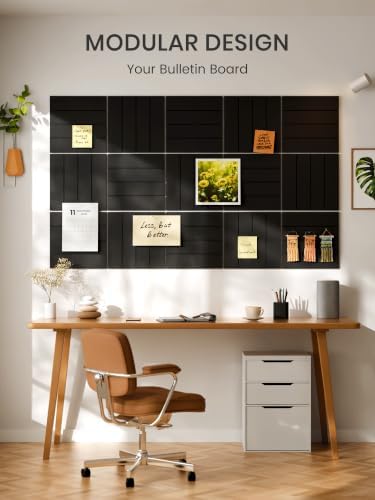 Bumusty 36" x 24" Large Cork Board Alternative - Image 6