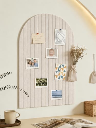 Large Arched Felt Bulletin Board, Sized 36" x 24" - Image 3