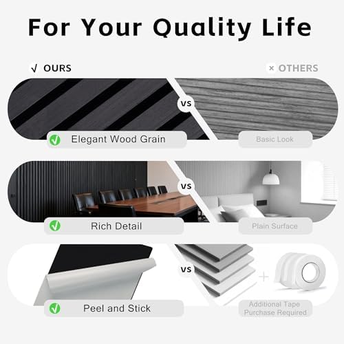 WoveN SounD Acoustic Wall Panels, 10 Pack, 47.2x23.6 in - Image 2
