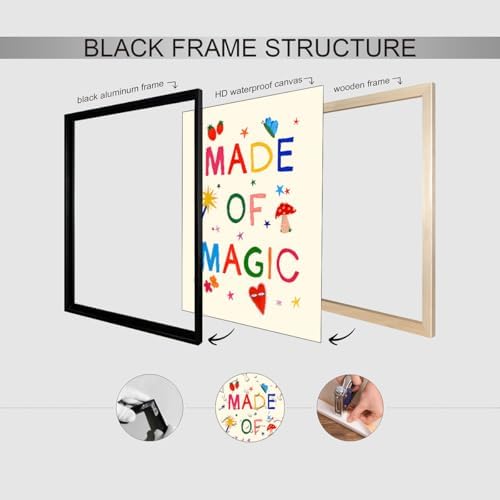 Whimsical Colorful Toddler Wall Art Trendy Cute Minimalist Kids Poster 08x10 - Image 3