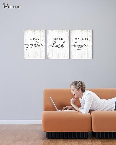 Inspirational Quotes Office Wall Art: Motivational Poster Positive Sayings - Image 7
