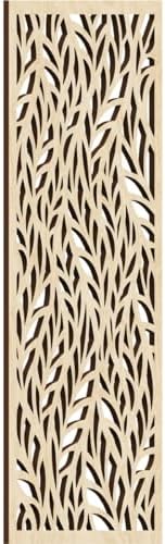 Ortonville Decorative Pierced Fretwork Wood Wall Panels, 13 3/8"W x 34 3/8"H x by EkenaMillwork