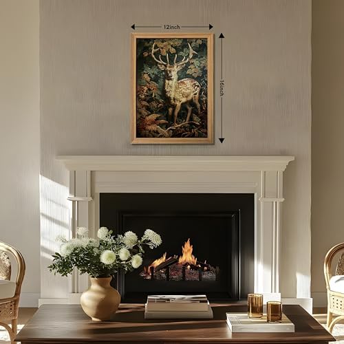 AKWISH Framed 3D Textured Vintage Wall Art - Image 3