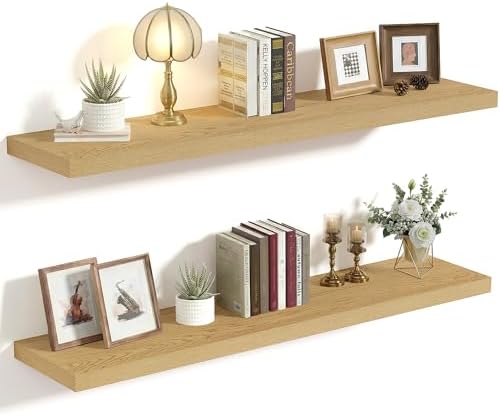 Vivelove 36" Floating Shelves 10 inch Deep by VIVELOVE
