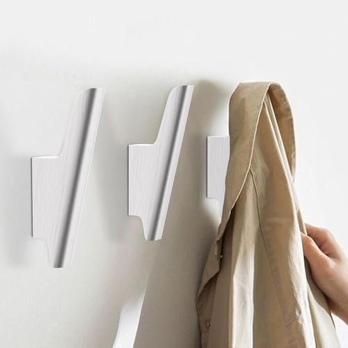 Wood Wall Hooks 4 Pack Coat Hooks Wall Mount, Towel Hooks - Image 2