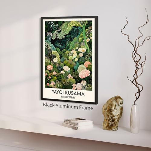 Yayoi. Kusama Black Framed Wall Art - Image 6