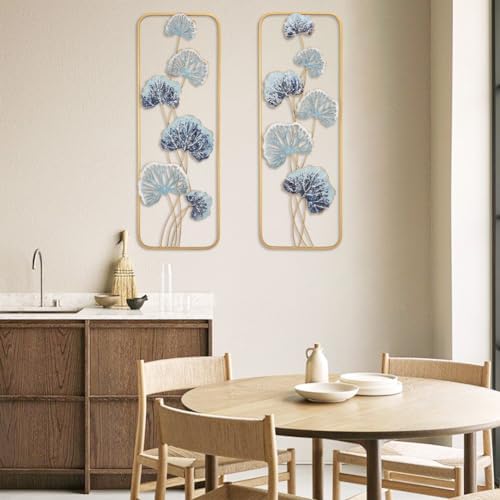 Arborus 2 Pack Gold Wall Art Décor, Modern Wall Décor - Image 6