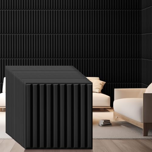 Nuanchu 60 Pcs 3D Wall Panels by Nuanchu