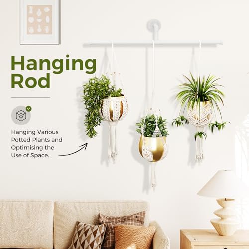 Bamworld Hanging Planters for Indoor Plants Plant Hanger Indoor - Image 2
