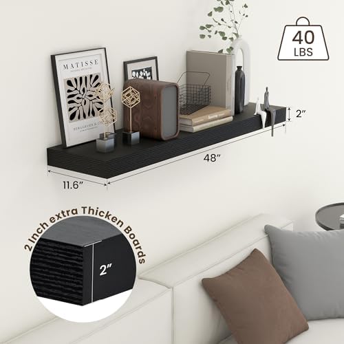 FLYJOE 48 Inch Floating Shelf - Image 3