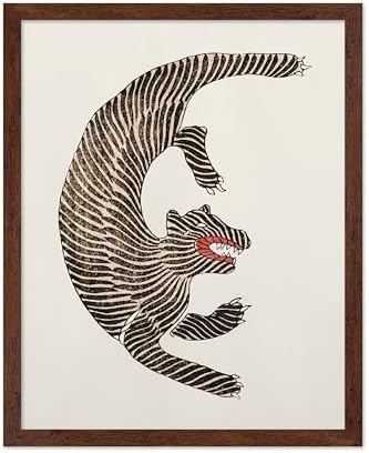 Poster Master Vintage Tiger Poster by PosterMaster