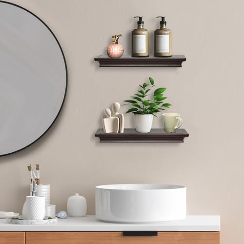 AHDECOR Elegant Floating Shelves, Decorative Wall Shelves - Image 6