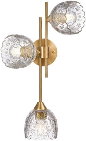 Hamilyeah 3 Light Gold Wall Sconce by HAMILYEAH