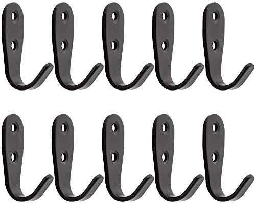 Heavy Duty Wall Hooks, Stainless Steel Screw On Hooks by MetalTools