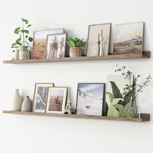 Picture Ledge Shelf, Long Floating Shelves by FLYJOE