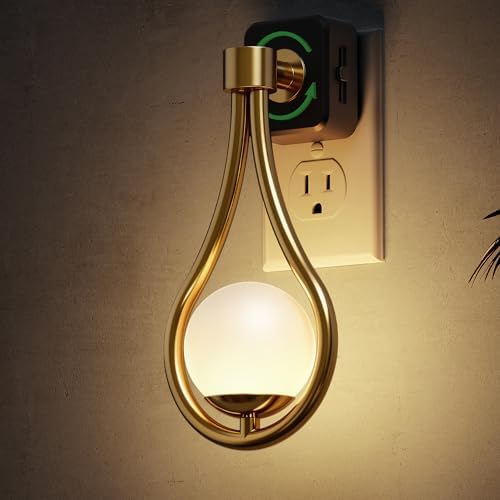 L LOHAS LED Night Lights Plug Into Wall, Dusk to Dawn Sensor by LLOHASLED