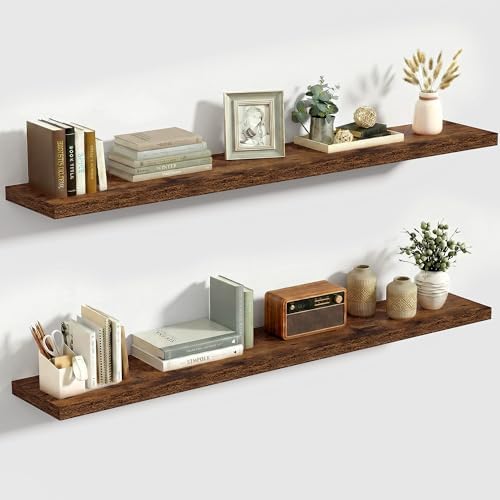 Vivelove 10 Inch Deep Floating Shelves by VIVELOVE