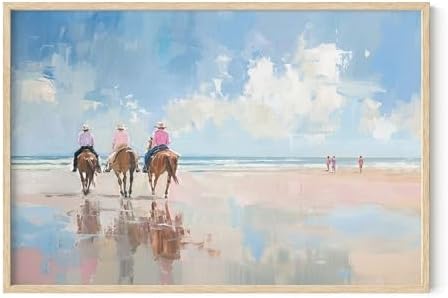 HAUS AND HUES Coastal Cowgirl Room Decor by HausandHuesArtPrints