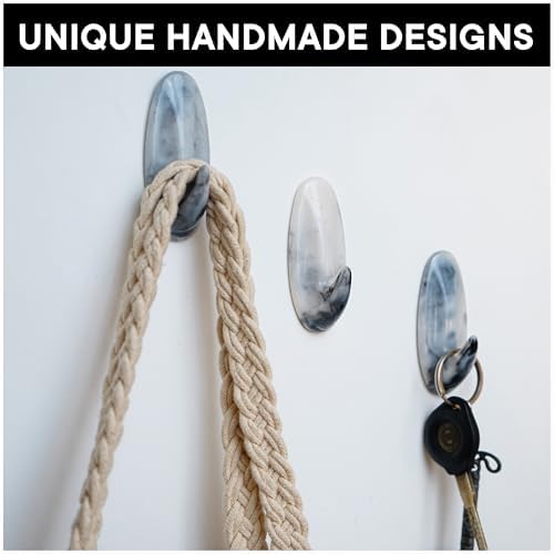 Indian Shelf 3 Piece Adhesive Wall Hooks - Image 6