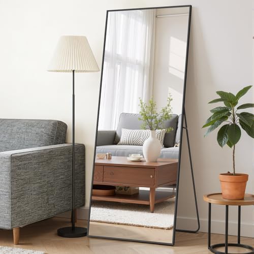 Mirror Full Length 64"x21", Rectangle Full Body Floor Mirrors by SageNest