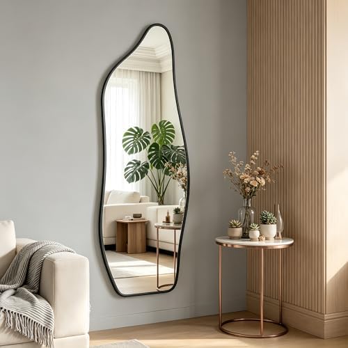 48"x16" Full Length Door Mirror, Dolphin Hanging Mirror - Image 7