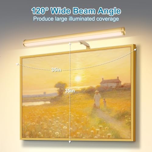 LED Picture Lights for Paintings Plug in, Adjustable Art Light Gallery Wall - Image 3