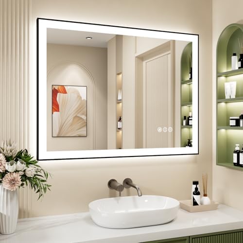 40x30 Inch LED Bathroom Mirror by ISTRIPMF