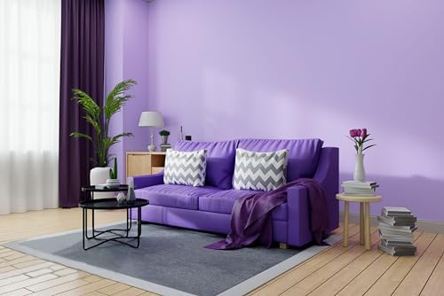 15.7"x394" Purple Wallpaper Peel and Stick - Image 4