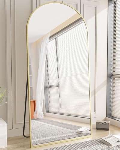 Koonmi 78x35 Arched Full Length Mirror, Floor Mirror by KOONMI