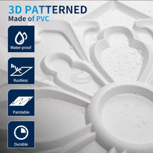 Art3dwallpanels Ceiling Tiles 12 Pack, 24 x 24 Inch - Image 2