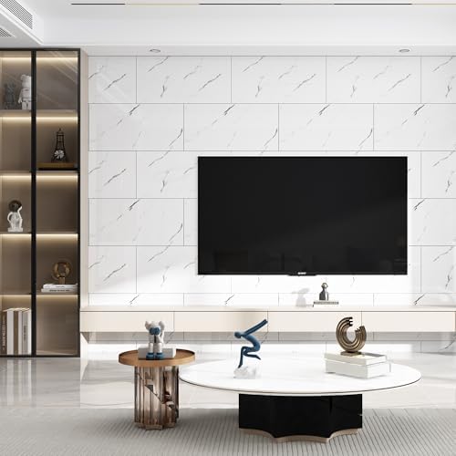 Haimin 3D Wall Panels Peel and Stick Marble Tile Look 10 Pack Waterproof - Image 7