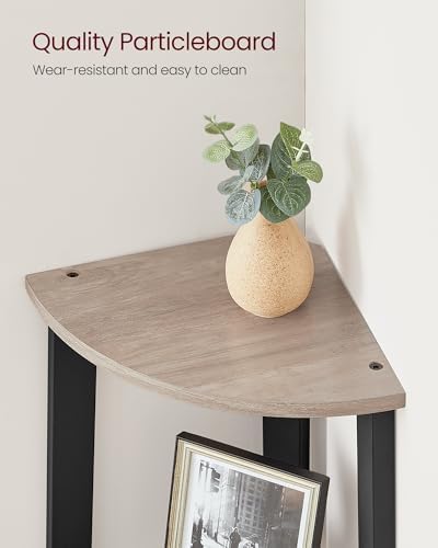 VASAGLE 4-Tier Corner Shelf Stand, Modern Ladder Shelf - Image 6
