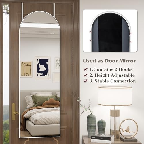 50"x 17" Full Length Door Mirror - Image 3