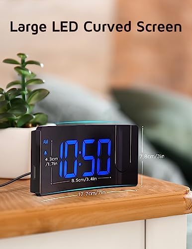 GOLOZA Projection Alarm Clock, Digital Clock - Image 5