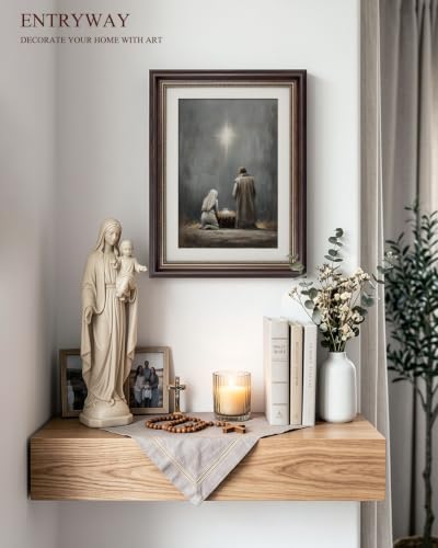 VIYYIEA Christian Wall Art, Nativity Scene Painting Canvas Wall Decor - Image 5