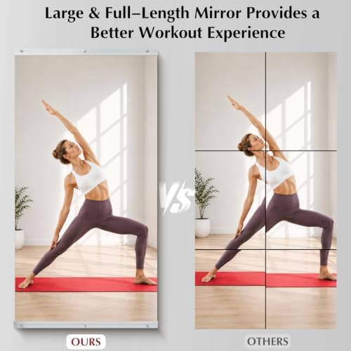 BEAUTYPEAK Home Gym Mirror - Image 5
