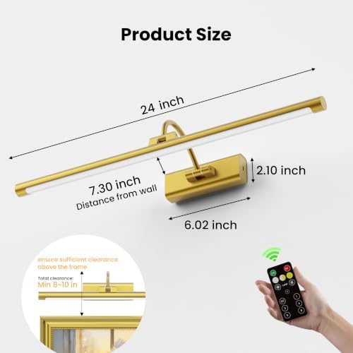 24" Picture Frame Light with 1pcs Extra 8000mAh Battery - Image 6