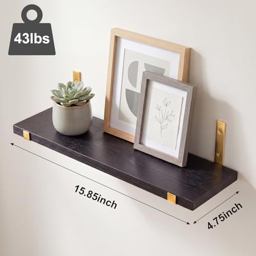 Fixwal Width 4.75 Inches Floating Wall Shelves - Image 3